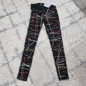 [NEW] Uniqlo Leggings with Colorful Lines(S)